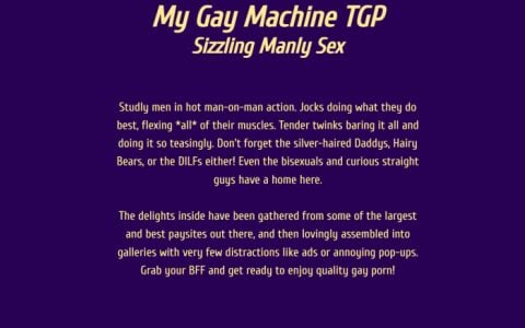 My Gay Machine