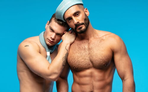 Check Out The Underwear Bulges On These Two Hotties!