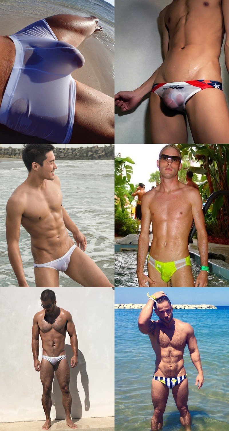 800px x 1500px - Kink Spotlight: Soaking Wet Speedo Men - GayDemon