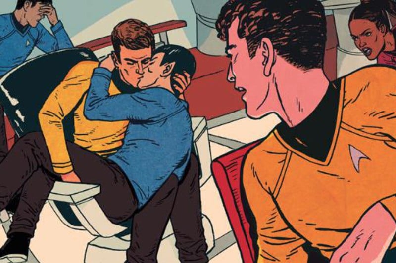 Star Trek Toon Porn Parody - Kink Spotlight: Kirk/Spock Star Trek Slash - GayDemon