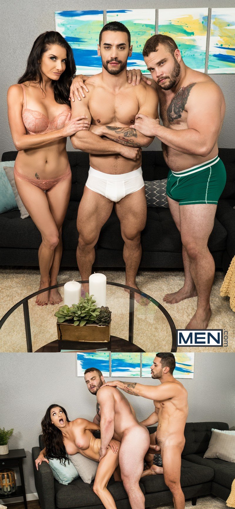 Bisexual Men - MEN.com Releases Its First Bisexual Scene & Members Hate It! - GayDemon