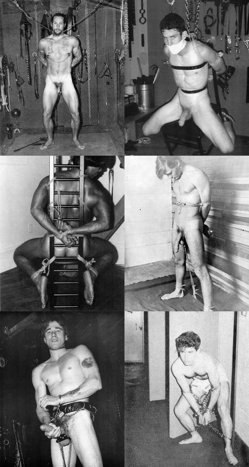 800px x 1500px - Flashback: Vintage Bondage Guys - GayDemon