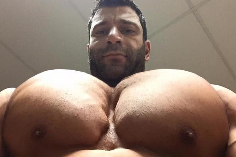 Gay Porn Big Tits - Kink Spotlight: Giant Muscle Tits - GayDemon