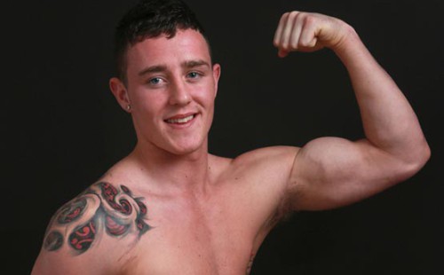 Athletic Jonny Clayton Gets Naked